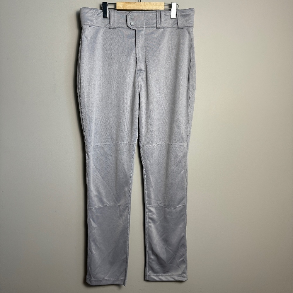 Men's Gray Performance Baseball Pants